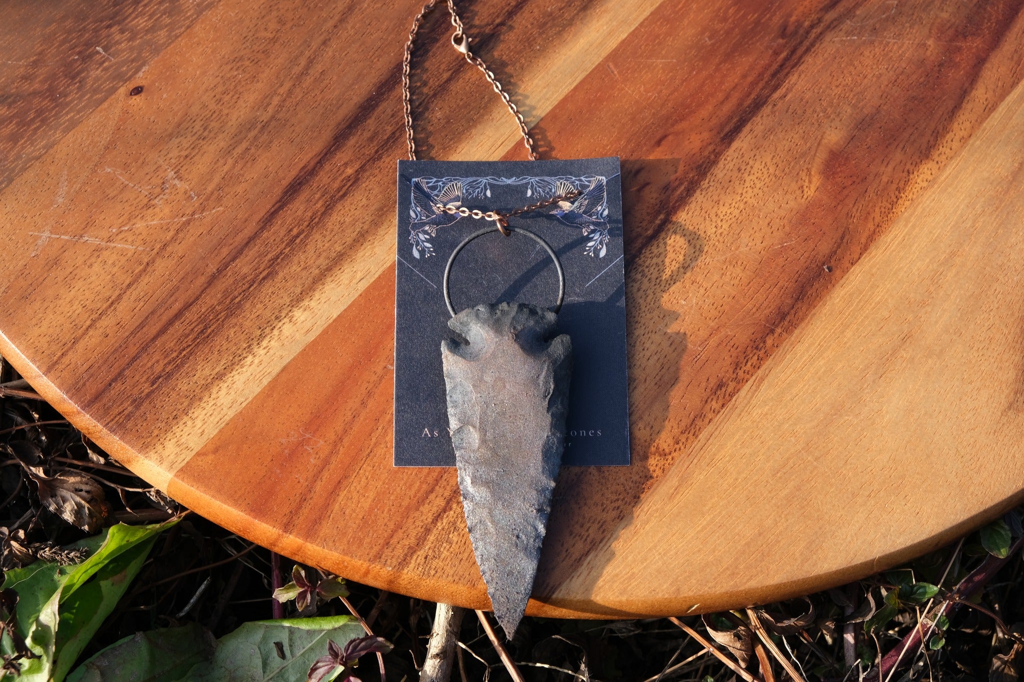 Electroplated Arrow Head Necklace