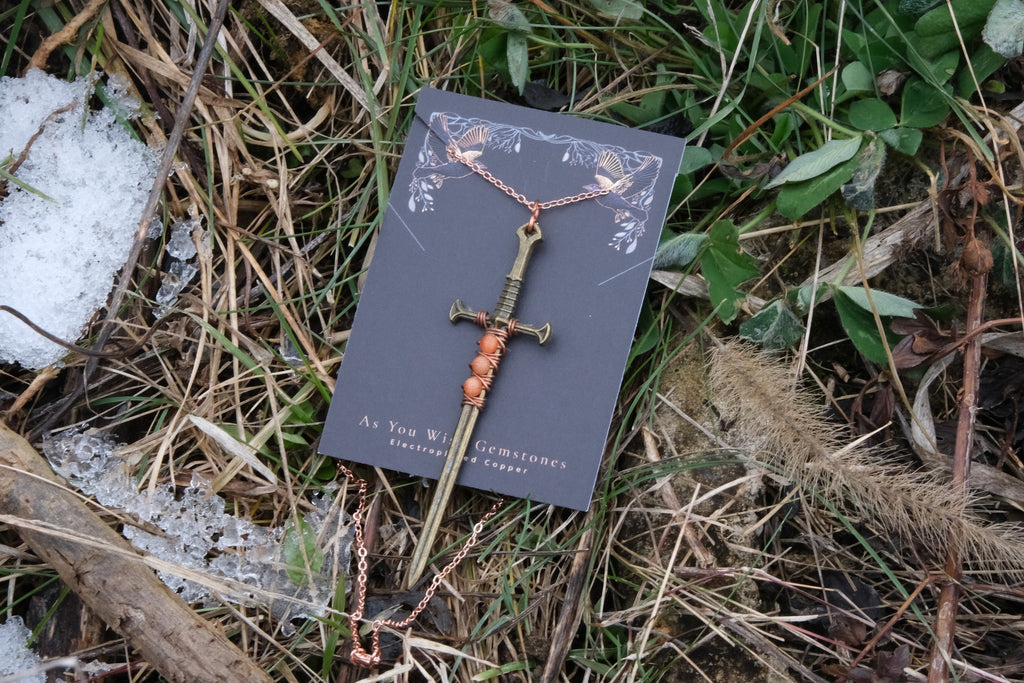 Andúril Sword Necklace