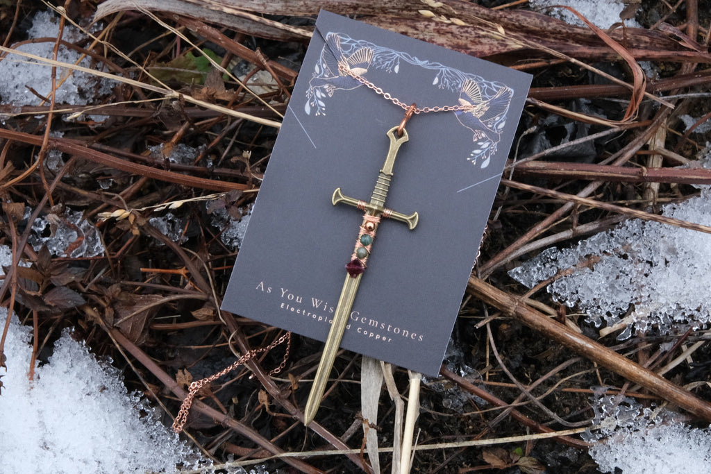 Andúril Sword Necklace