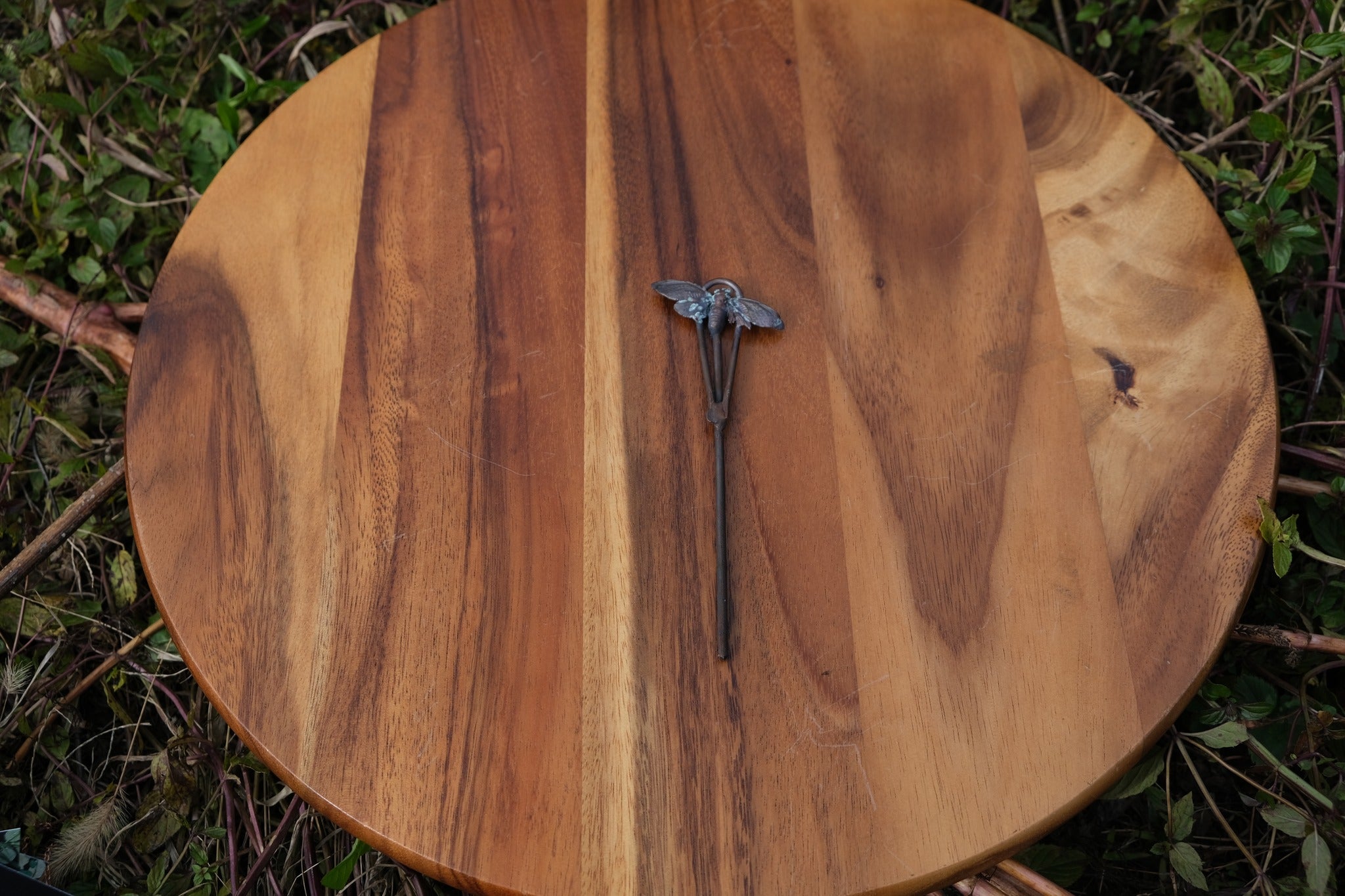 Electroplated Cicada Hair Pin