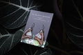 Atlas Moth Wing Earrings