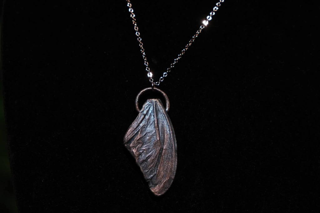 Limited Edition Copper Plated Butterfly Wing Necklace