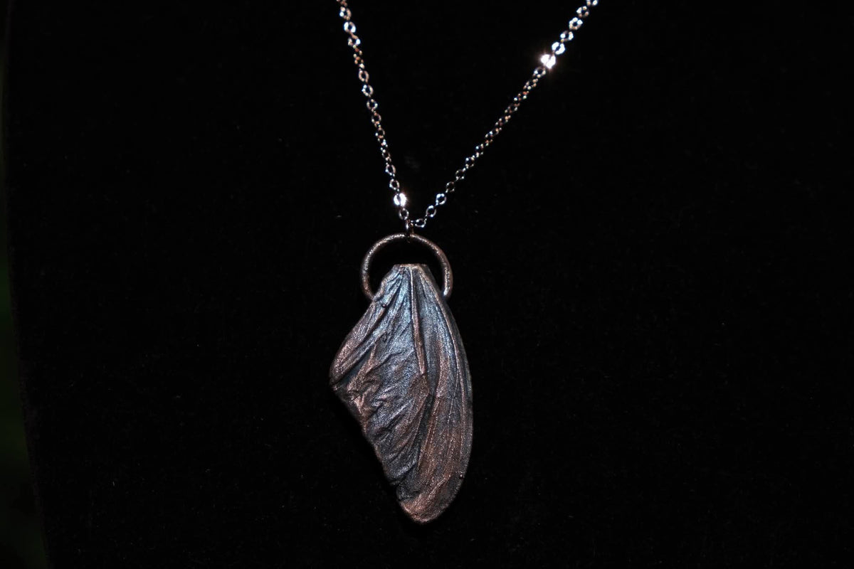 Limited Edition Copper Plated Butterfly Wing Necklace