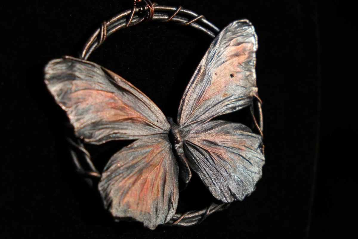 Butterfly Electroplated Necklace
