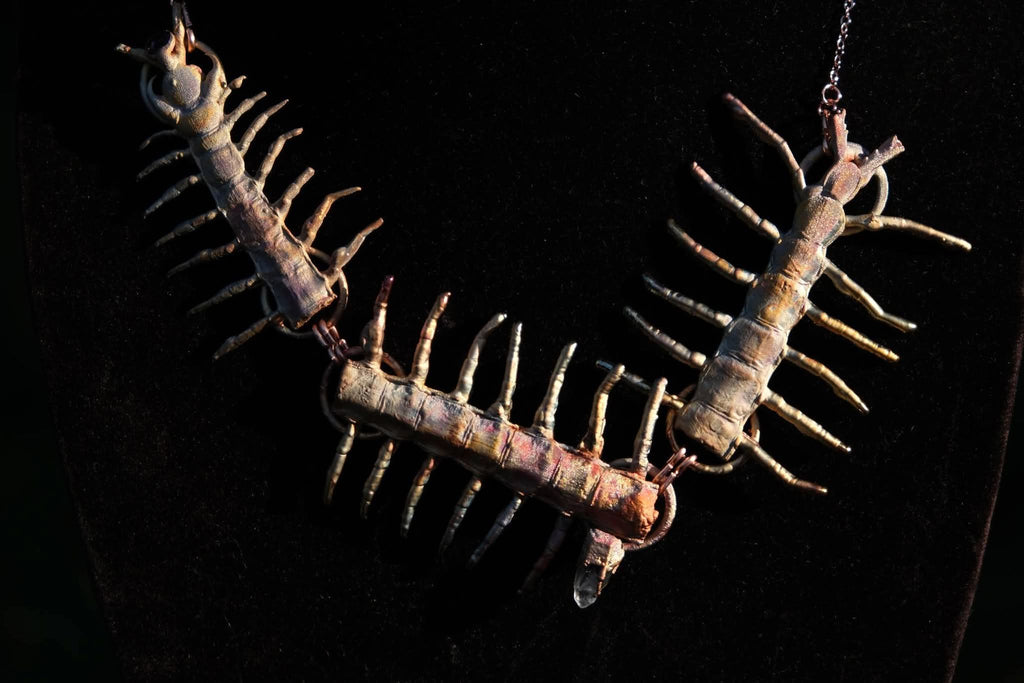 Electroplated Centipede