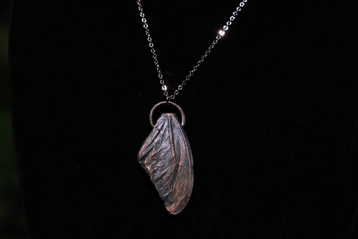 Limited Edition Copper Plated Butterfly Wing Necklace