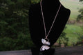 Electroplated Butterfly Necklace