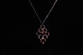 Electroplated Honeybee Necklace